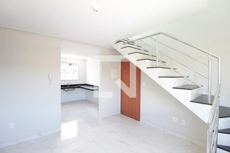 Sala de apartamento à venda com 3 quartos, 125m² em Letícia, Belo Horizonte