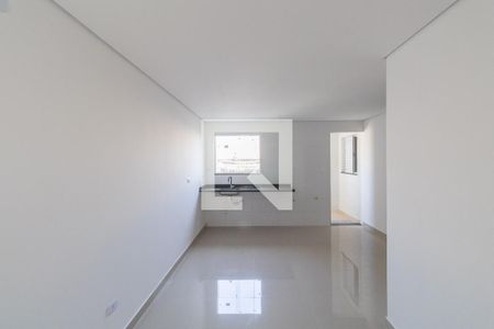 Sala e Cozinha Integrada de apartamento à venda com 2 quartos, 42m² em Vila Guilhermina, São Paulo