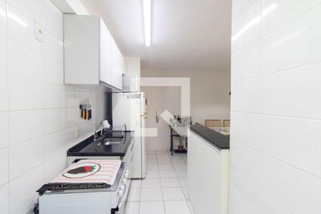 Cozinha e Área de Serviço de apartamento para alugar com 2 quartos, 48m² em Fazendinha, Curitiba