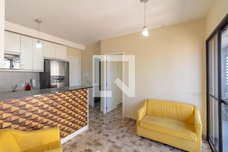 Sala de apartamento à venda com 1 quarto, 40m² em Jardim D’abril, Osasco