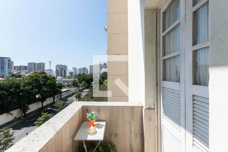 Varanda da Sala de apartamento à venda com 2 quartos, 61m² em Tijuca, Rio de Janeiro