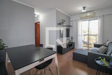 Sala de apartamento à venda com 3 quartos, 72m² em Mansões Santo Antônio, Campinas