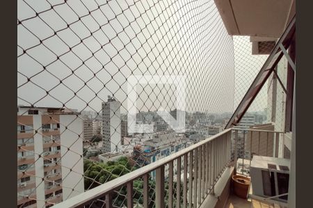 Varanda da Sala de apartamento à venda com 4 quartos, 120m² em Tijuca, Rio de Janeiro