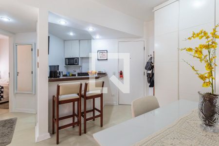 Sala de apartamento à venda com 1 quarto, 42m² em Vila Nova Conceição, São Paulo