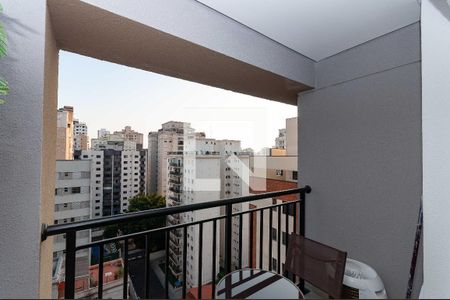 Varanda de kitnet/studio à venda com 1 quarto, 25m² em Perdizes, São Paulo