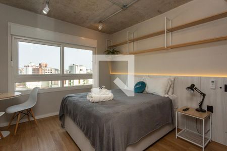 Sala/Quarto  de apartamento à venda com 1 quarto, 20m² em Santa Cecília, Porto Alegre