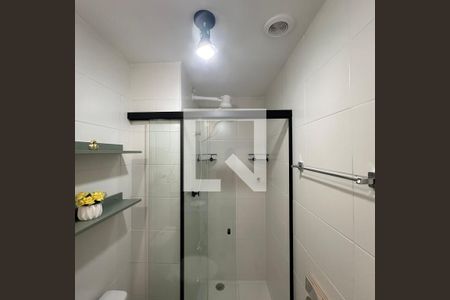 Banheiro da Suíte de apartamento para alugar com 1 quarto, 24m² em Butantã, São Paulo