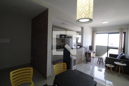 Sala de Jantar de apartamento para alugar com 2 quartos, 50m² em Umuarama, Uberlândia