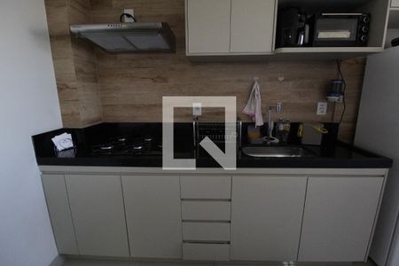 Cozinha de apartamento para alugar com 2 quartos, 50m² em Umuarama, Uberlândia