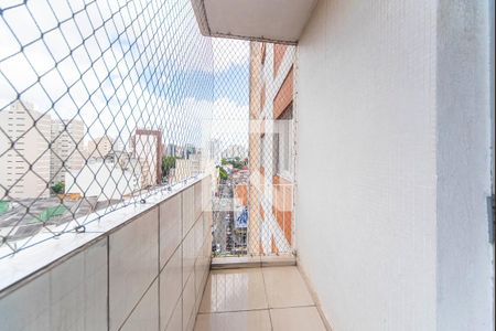 Varanda da Sala de apartamento para alugar com 3 quartos, 137m² em Centro, Santo André