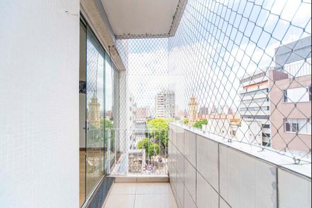 Varanda da Sala de apartamento para alugar com 3 quartos, 137m² em Centro, Santo André