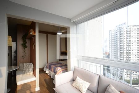 Varanda Studio de kitnet/studio à venda com 1 quarto, 32m² em Vila Mariana, São Paulo