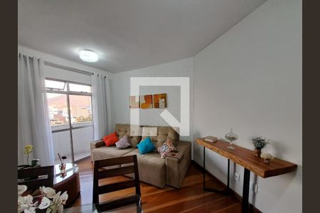 Sala de apartamento à venda com 3 quartos, 69m² em Buritis, Belo Horizonte