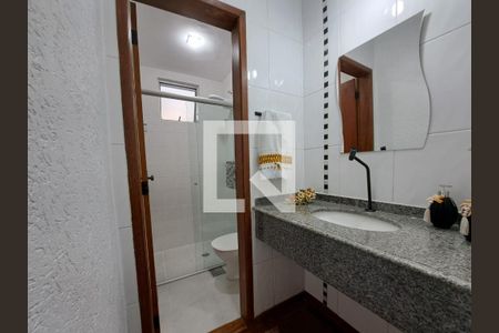 Banheiro de apartamento à venda com 3 quartos, 69m² em Buritis, Belo Horizonte