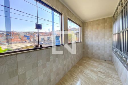 Varanda da Sala de TV de casa à venda com 5 quartos, 320m² em Jardim Petroni, São Bernardo do Campo