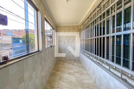 Varanda da Sala de TV de casa à venda com 5 quartos, 320m² em Jardim Petroni, São Bernardo do Campo