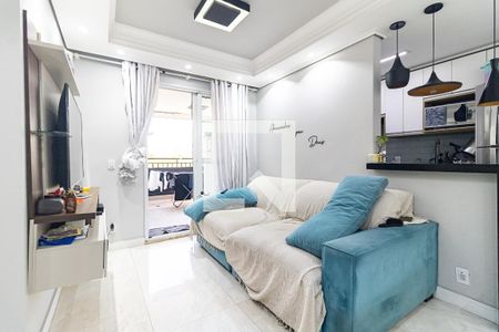 Sala de apartamento à venda com 3 quartos, 74m² em Sacomã, São Paulo