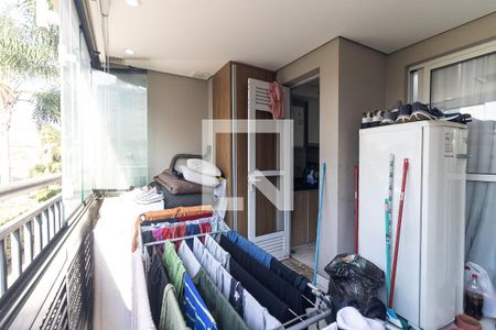 Varanda da Sala de apartamento à venda com 3 quartos, 74m² em Sacomã, São Paulo