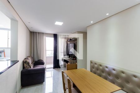 Sala de apartamento para alugar com 2 quartos, 51m² em Utinga, Santo André