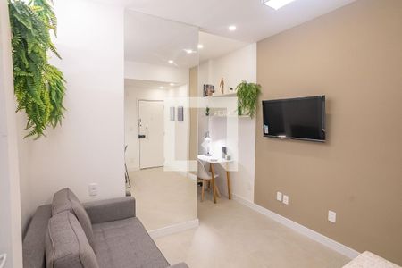 Sala de apartamento para alugar com 1 quarto, 27m² em Centro, Rio de Janeiro