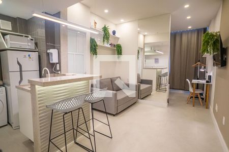 Sala de apartamento para alugar com 1 quarto, 27m² em Centro, Rio de Janeiro