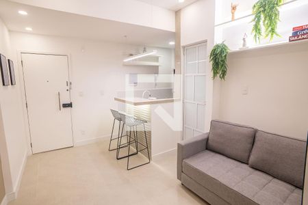 Sala de apartamento para alugar com 1 quarto, 27m² em Centro, Rio de Janeiro