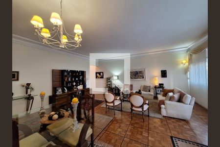 Sala de apartamento à venda com 4 quartos, 155m² em Lagoa, Rio de Janeiro