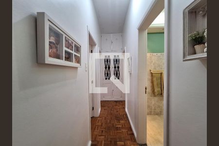 Corredor  de apartamento à venda com 4 quartos, 155m² em Lagoa, Rio de Janeiro