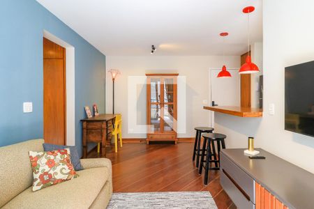 Sala de apartamento para alugar com 1 quarto, 50m² em Vila Congonhas, São Paulo