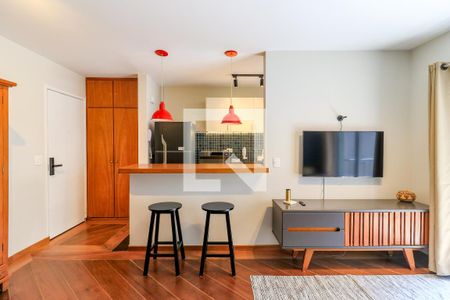 Sala de apartamento para alugar com 1 quarto, 50m² em Vila Congonhas, São Paulo