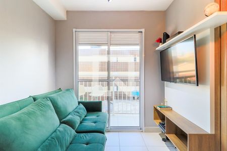 Sala de apartamento à venda com 1 quarto, 28m² em Vila das Belezas, São Paulo