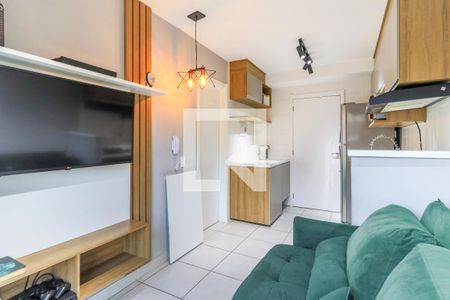 Sala de apartamento à venda com 1 quarto, 28m² em Vila das Belezas, São Paulo