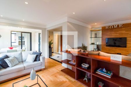 Sala de apartamento à venda com 3 quartos, 160m² em Jardim Fonte do Morumbi, São Paulo