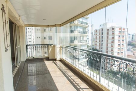 Varanda da Sala de apartamento à venda com 3 quartos, 208m² em Jardim Vila Mariana, São Paulo