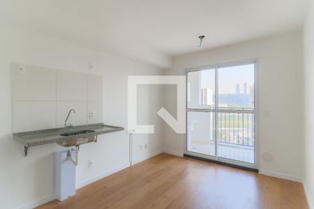 Sala/Cozinha de apartamento para alugar com 2 quartos, 36m² em Vila Cruzeiro, São Paulo