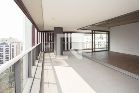 Varanda da Sala de apartamento à venda com 4 quartos, 252m² em Vila Nova Conceição, São Paulo