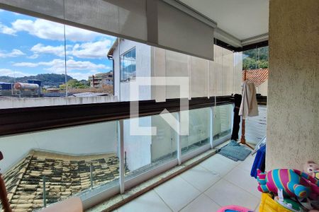 Varanda da Sala de apartamento à venda com 2 quartos, 85m² em São Francisco, Niterói