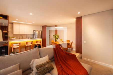 Sala de apartamento à venda com 2 quartos, 84m² em Pinheiros, São Paulo