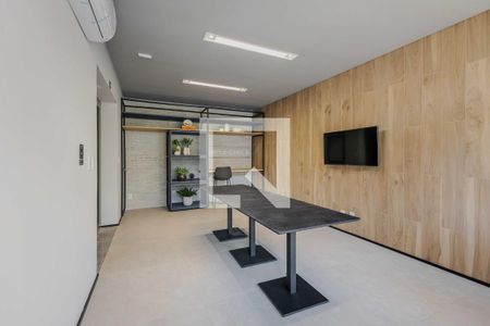 Área comum - Coworking de kitnet/studio para alugar com 1 quarto, 26m² em Cerqueira César, São Paulo