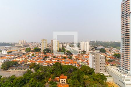 Vista da Sacada Sala e Cozinha de apartamento para alugar com 1 quarto, 29m² em Jardim Independência, São Paulo