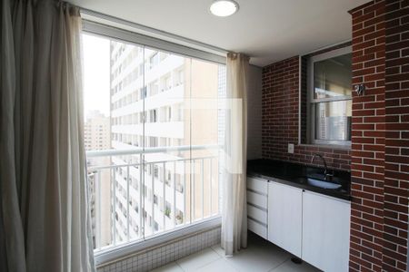 Varanda de apartamento para alugar com 3 quartos, 96m² em Itaim Bibi, São Paulo