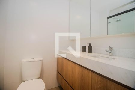 Banheiro de apartamento para alugar com 1 quarto, 40m² em Boa Vista, Porto Alegre