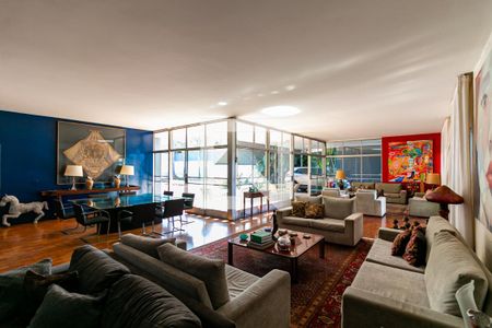 Sala de casa para alugar com 3 quartos, 478m² em Cidade Jardim, Belo Horizonte