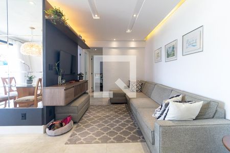 Sala de apartamento à venda com 3 quartos, 82m² em Vila Santo Estéfano, São Paulo