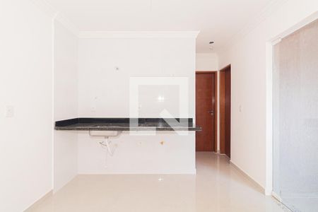 Sala/ Cozinha  de apartamento para alugar com 2 quartos, 37m² em Vila Nivi, São Paulo