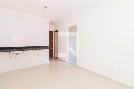 Sala/ Cozinha  de apartamento para alugar com 2 quartos, 37m² em Vila Nivi, São Paulo