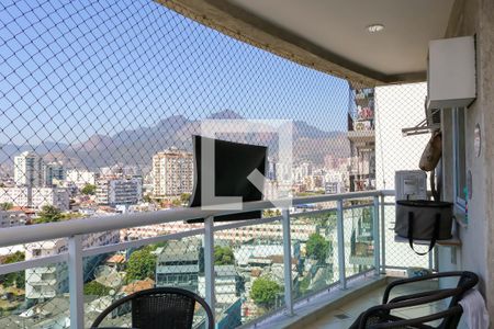 Varanda da Sala de apartamento à venda com 2 quartos, 66m² em Todos Os Santos, Rio de Janeiro