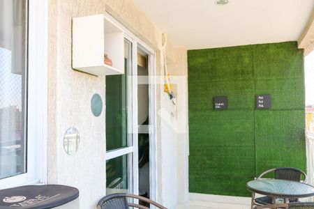 Varanda da Sala de apartamento à venda com 2 quartos, 66m² em Todos Os Santos, Rio de Janeiro