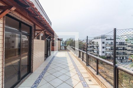 Varanda - Terraço de apartamento à venda com 3 quartos, 186m² em Recreio dos Bandeirantes, Rio de Janeiro