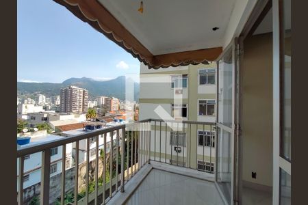 Varanda da Sala de apartamento à venda com 2 quartos, 62m² em Vila Isabel, Rio de Janeiro